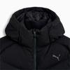 Puma Однотонная повседневная стеганая куртка-пуховик с длинным рукавом и капюшоном для мужчин, верхняя одежда, черная 940161-01