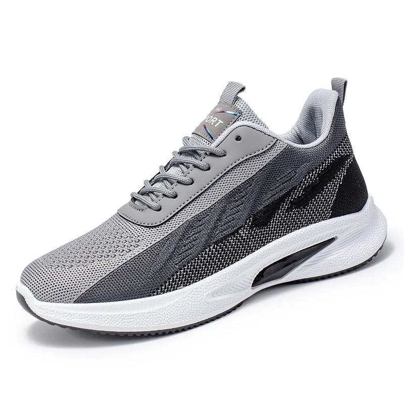 2024 Breathable New Men's Shoes Softsoled Casual Sports Shoes Fashion Durable Running Footwear Comfort Lightweight Male Sneakers
