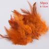 8-15Cm Natural Feathers White Mix Colors Turkey Plume For Crafts Dream Catcher Making Carnival Decor Easter Black Blue Plumas