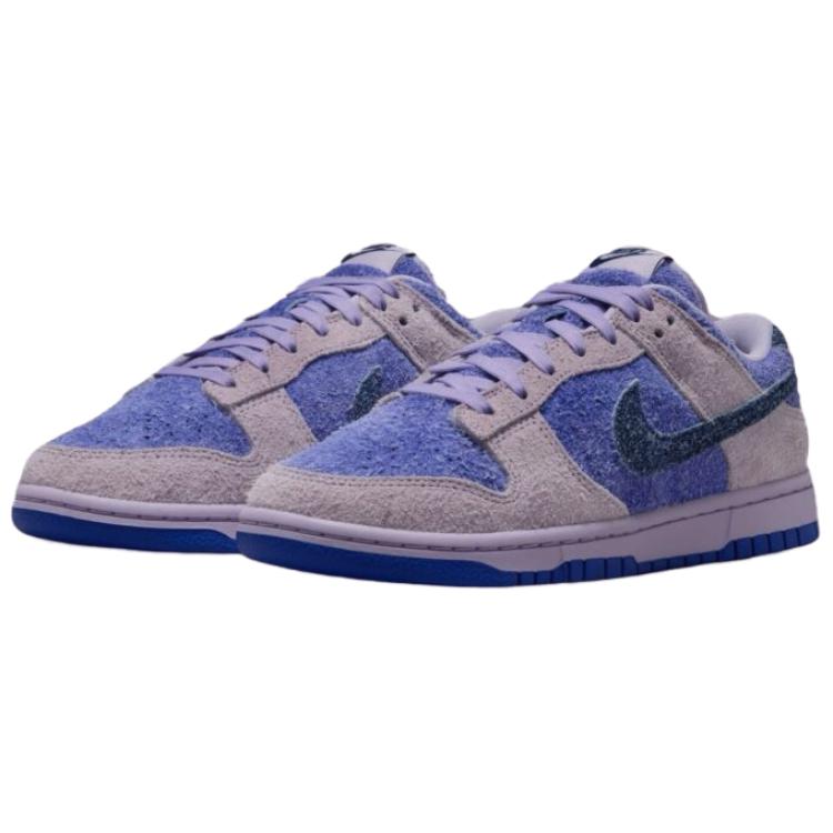 Nike Кроссовки женские Dunk Low SE Hydrangeas фиолетовые, темно-королевские, синие HQ3431-515
