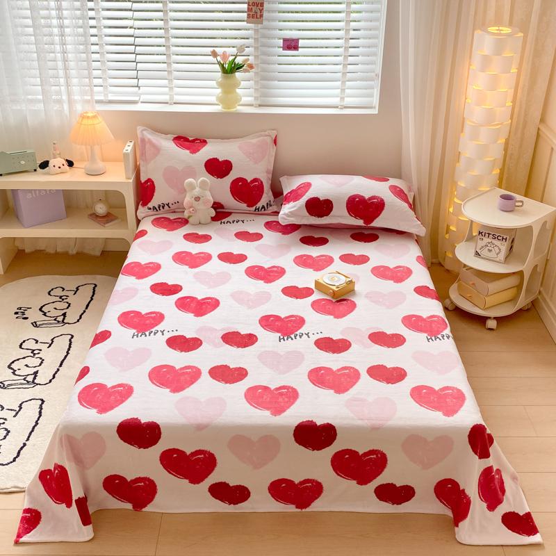 Постельное белье в цветочном стиле, бархатная простыня, плоская простыня для зимы, теплое постельное белье, простыни, приятные к коже, sabanas para cama (Нет наволочки)