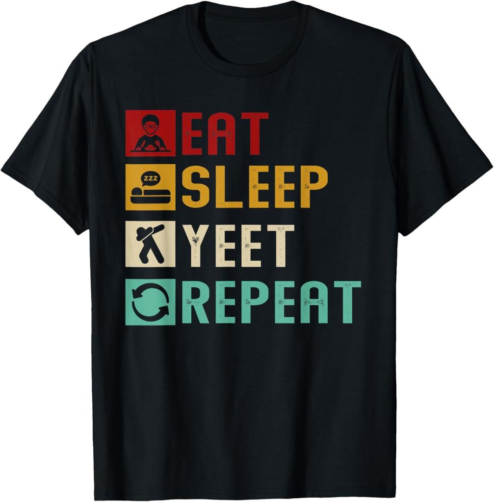 Eat Sleep Dance Repeat Dancing Boys Girls Funny Dancer Gifts Tshirt Cotton Graphic T Shirts Tops Women Clothing  Camisetas