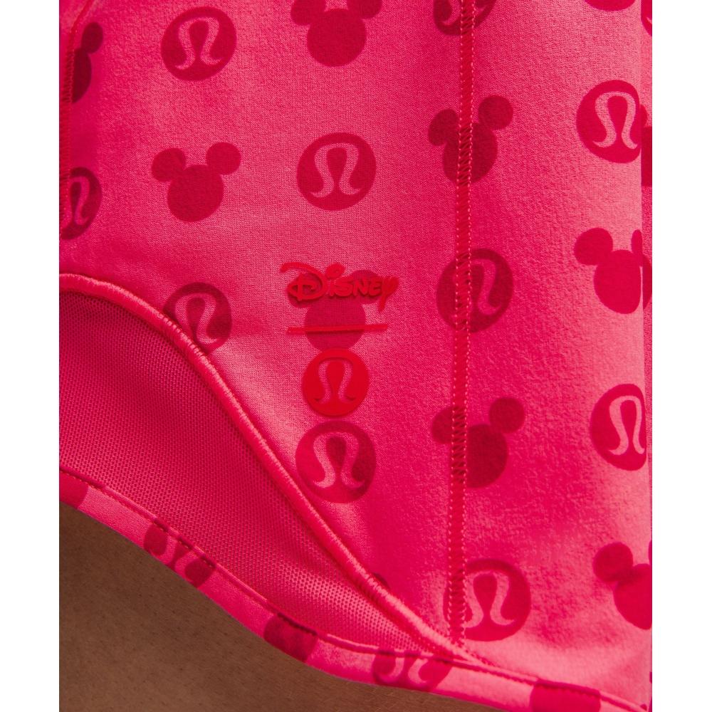 Disney X Lululemon Hotty Hot High Rise Short 4 Disney Classic Pink