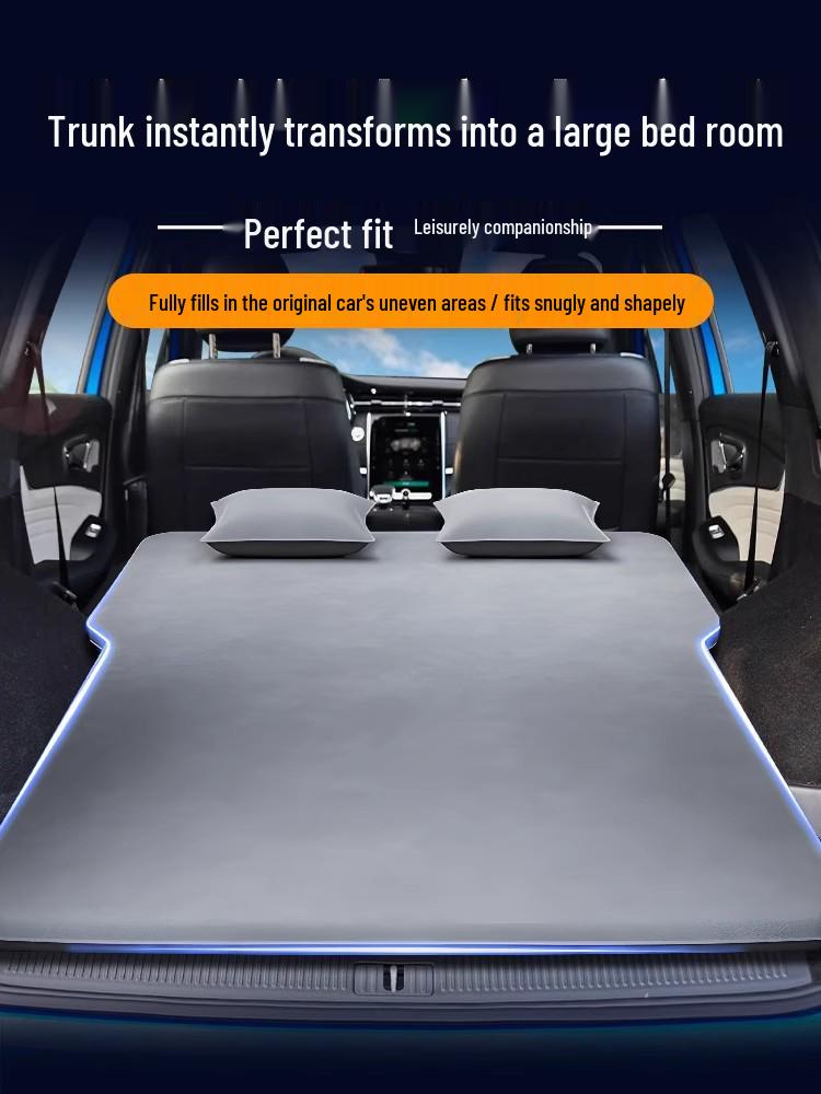 Roewe RX5 Max Car Air Mattress: Auto-Inflatable Rear Seat Sleeping Pad for Trunk.