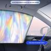 1/4 шт. солнцезащитные шторы на окна автомобиля, магнитные детские шторы на заднее окно для защиты от ультрафиолета, дышащая сетка, солнцезащитные шторы, складные шторы для большинства транспортных средств
