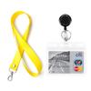Держатель для именных карточек, брелок, аксессуары для персонала, набор бейджей, ремешок для удостоверения личности, шейный ремешок, держатель для визитных карточек, держатель для ключей Landyard