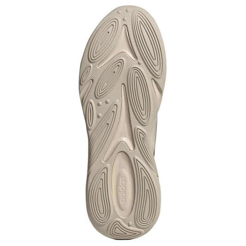 Adidas Ozwave PU Fabric Synthetic Leather Comfortable Versatile Low-Top Dad Shoes Unisex Sneakers Khaki JS3024