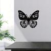 Элегантная большая металлическая бабочка настенное искусство наружный декор для садов и веранд, стильные идеи настенного искусства для улучшения вашего сада