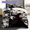 Lady Gaga Vibe Bedding Quilt Set Quilt Cover Pillowcase Home Decoration Birthday Gift (1 * duvet cover + 2 * pillowcase, without core)