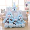 Rabbit Plush Toys Scarf Love Cartoon Animals Fill Doll Xmas Gift Stuffed Garnish
