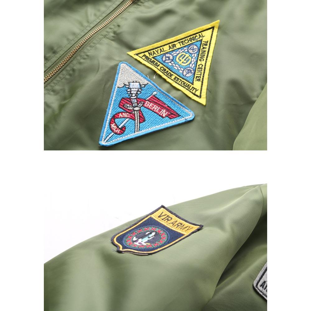 Новая мужская спортивная повседневная куртка с воротником-стойкой, весна-осень, большого размера, Ma01, пилот, мужская бейсбольная форма