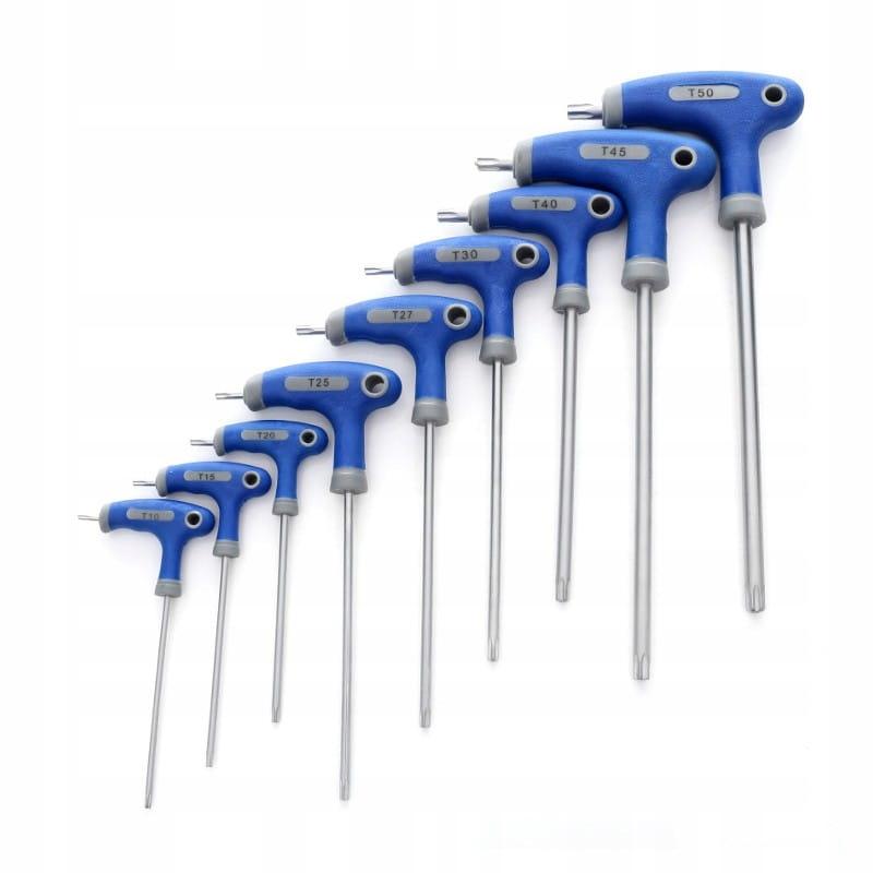 Torx Allen Keys with Handle Set of 9 Kd10247