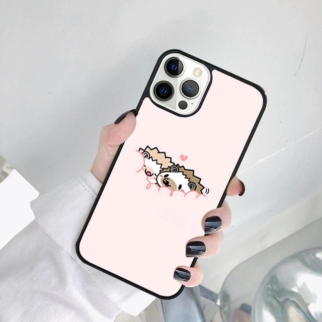 Чехол для телефона Ёжик и Воздушный шар Для iPhone 17 Air 15 Pro MAX 16 Plus 14 12 11 13 Coque
