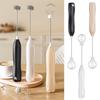 Electric Egg Beater Stainless Steel Mixer Low Noise Rechargeable Milk Frother Handheld Electric Coffee Egg Whisk