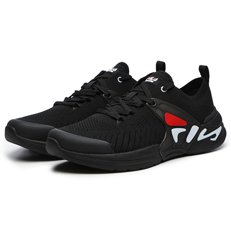 Fila Mind 5 Casual Shock Absorbing Durable Support Lightweight Low Top Training Shoes Men Sneaker Black A12M222107FBK