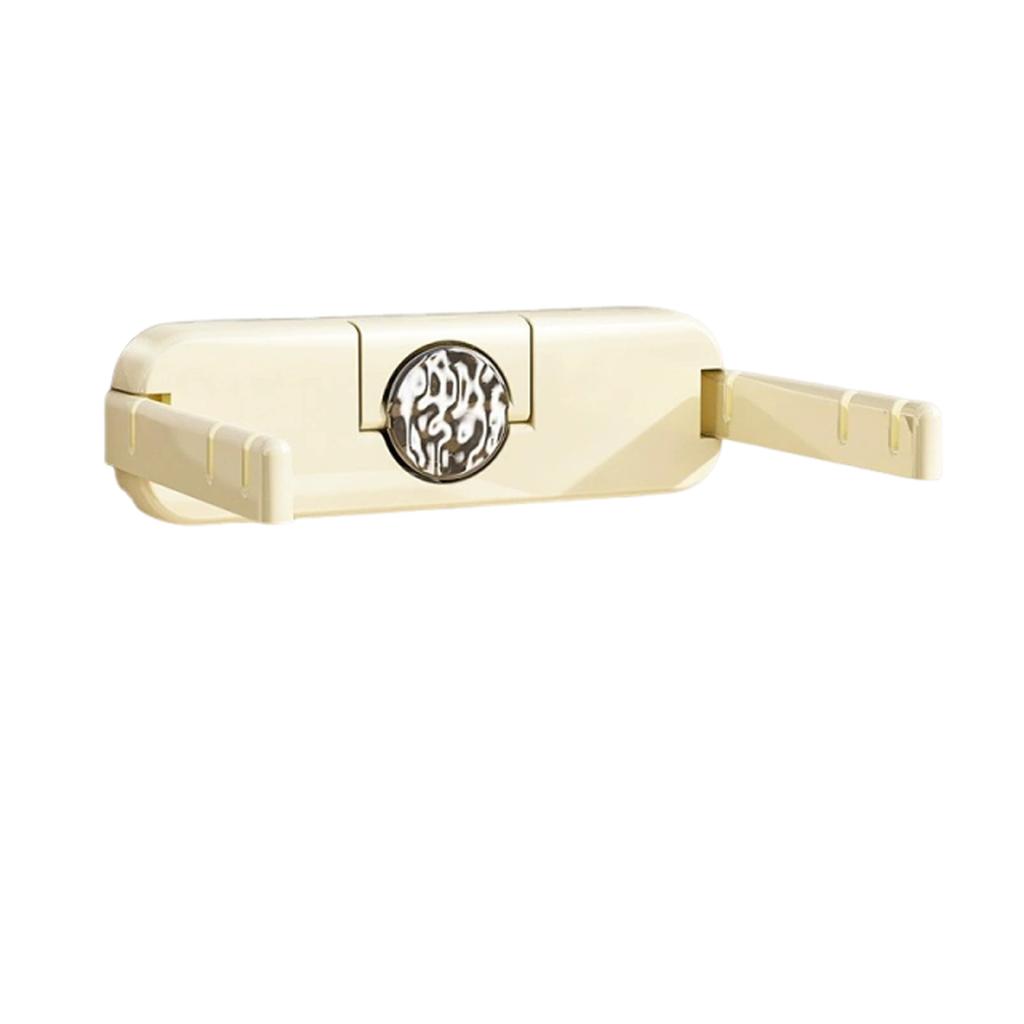 2026 Новый складной кронштейн, прозрачный АБС-материал, простое управление, мусорный пакет, подходит для шкафов, кладовых