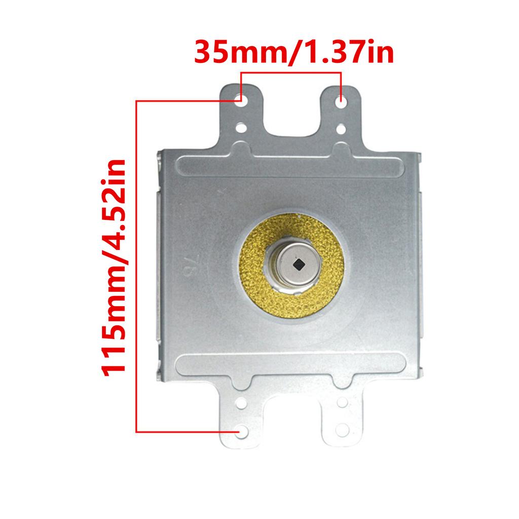 Профессиональный магнетрон для микроволновой печи 2M261-M32 Деталь микроволновой печи Металлическая текстура Подходит для нагревательных применений