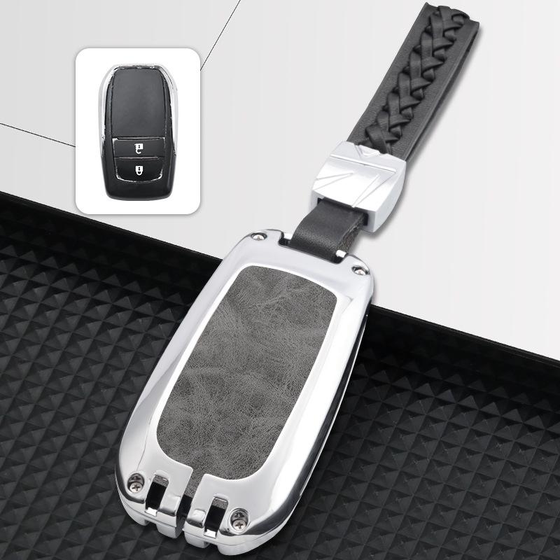 Чехол для ключа Toyota для Sienna, Highlander, Camry, RAV4, Land Cruiser, Prado, Venza
