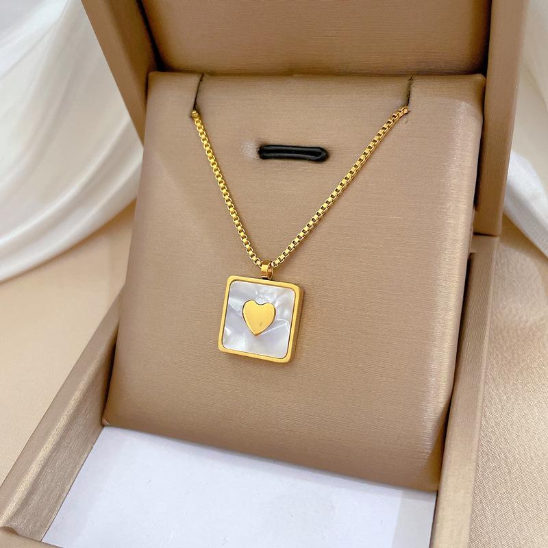 Геометрическое Животное Темперамент Личность Минималистичный Ветряная Печь Настоящее Золото Ожерелье Женская Цепочка на Ключицу