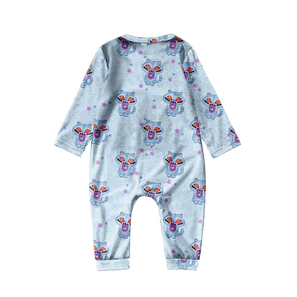 Мультяшный принт с буквами, семейный комплект с длинным рукавом, костюм родитель-ребенок, домашний костюм, осень