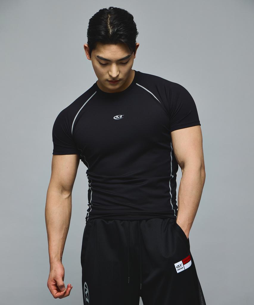 Футболка Mihag Symbol Logo Muscle Pro (черный)