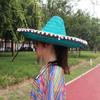 Sombrero Straw Hats Colorful Wide Brim Sun Hat Summer Sun Visor Hat  Men