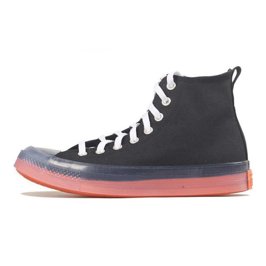 Converse All Star CX High 'Black Wild Mango' (Unisex) Black / Clear / Wild Mango Canvas Shoes 167809C