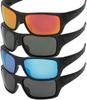 Sport Polarized Sunglasses with Flame Pattern