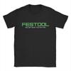 Festool T Shirt Summer Cotton T-Shirts For Men Popular Printed Tshirt Short Sleeve Y2K Funny Clothes