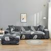 Elastic Sofa Covers for Living Room Stretch Slipcovers Sectional Couch Cover L Shape Corner Armchair Cover 1 /2 /3 /4 Seater 1pc