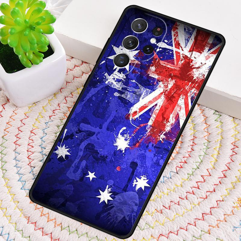 Чехол для телефона с флагом Австралии для Samsung Galaxy note 10 pro S26 Ultra S23 S24 FE S25 S21 S22 PLUS противоударный чехол