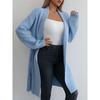 Women's Autumn and Winter Cardigan Casual Loose Lapel Long Sweater