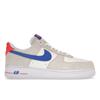 Air Force 1 07 LV8 Coconut Milk Hyper Royal Men Sneakers Cream White Bright-Crimson DM8314-100