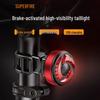 Перезаряжаемая задняя велосипедная фара Shenhuo BTL02
