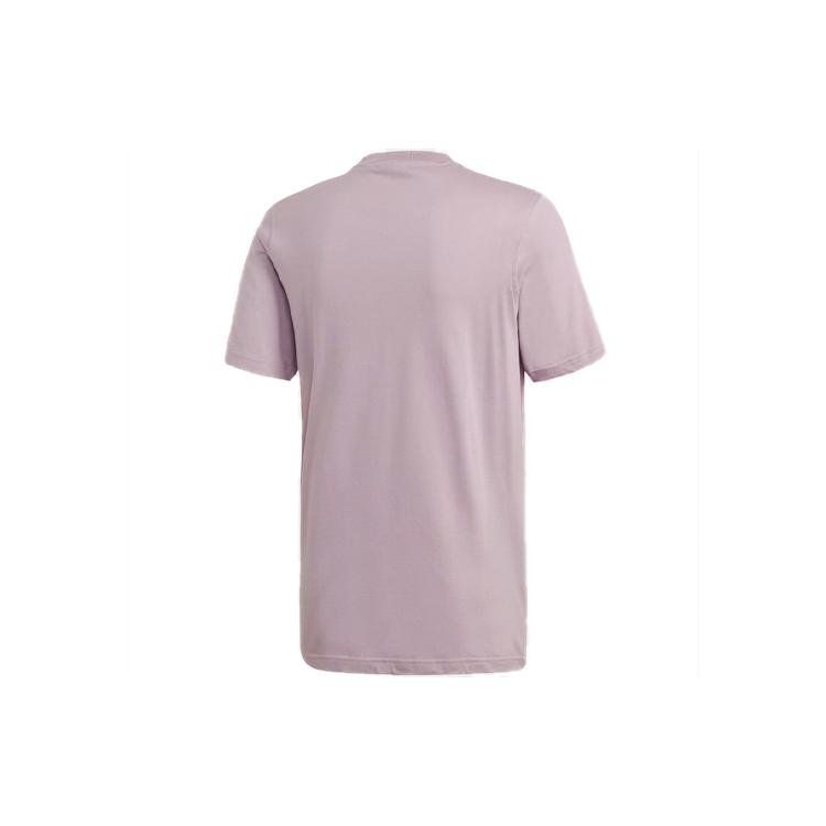 Adidas Originals T Shirt Men's Light Pink Purple Gray ED4714
