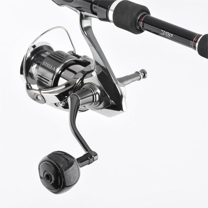 Gomexus F38 Reel Handle Knob Forged Carbon, Round, 38mm Daiwa Type S / Shimano Type A Black