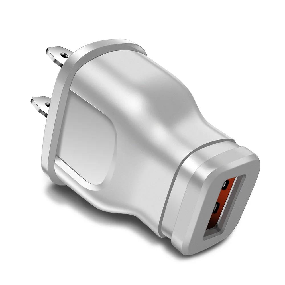 Стабильное питание для мобильных устройств Универсальное USB-зарядное устройство Сетевой адаптер EU US Штекер Настенная розетка для путешествий Офисный стол Аксессуары для питания