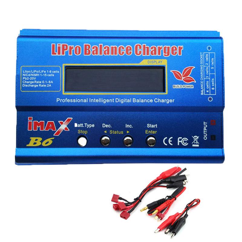 IMAX B6 B6AC ЖК-экран Цифровое RC Lipo NiMh Балансное зарядное устройство Многофункциональное