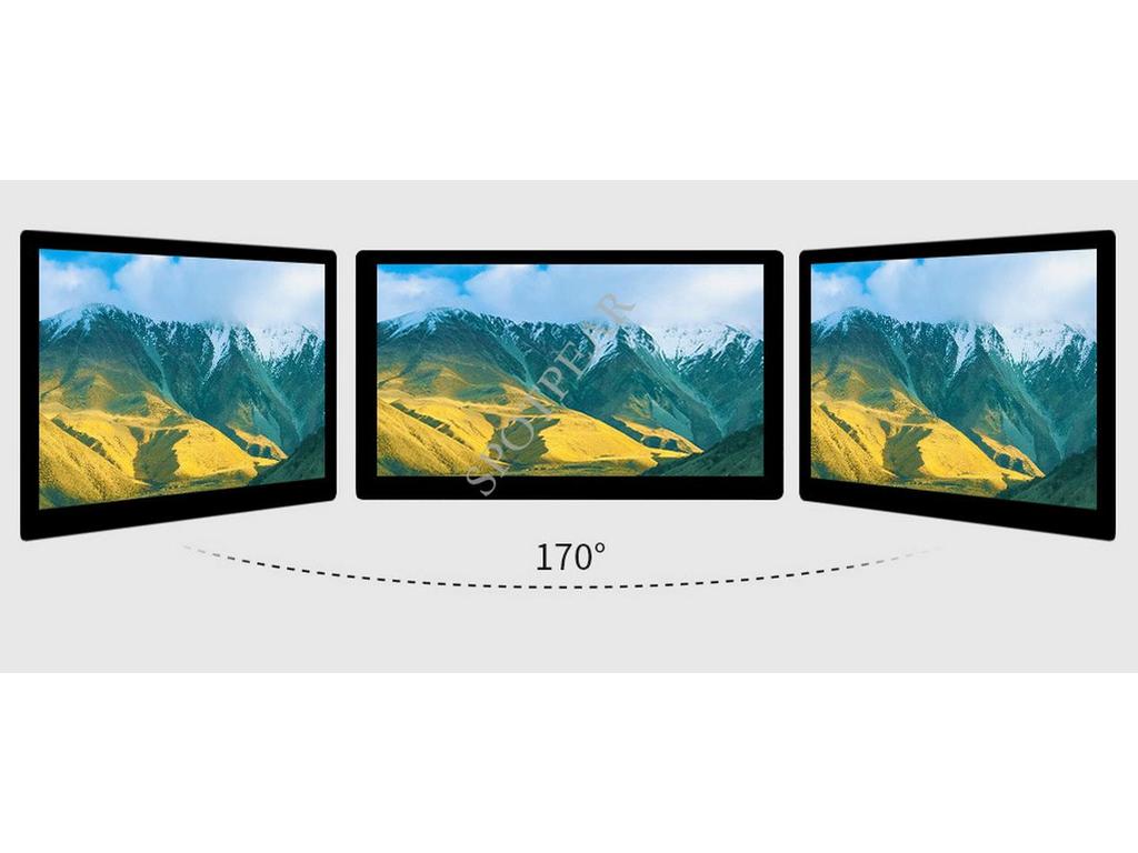 Ultra-Thin 7-inch Raspberry Pi Display with HDMI Output and Capacitive Touch, IPS/OLED
