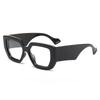Thick Frame Blue Light Glasses For Women Men Fashion Oversized Square Computer Gaming Eyeglasses With Clear Lens