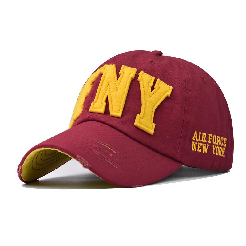 Специально для новой уличной хлопковой бейсболки с вышивкой AFNY, уличная солнцезащитная спортивная кепка, мужская сетчатая шляпа