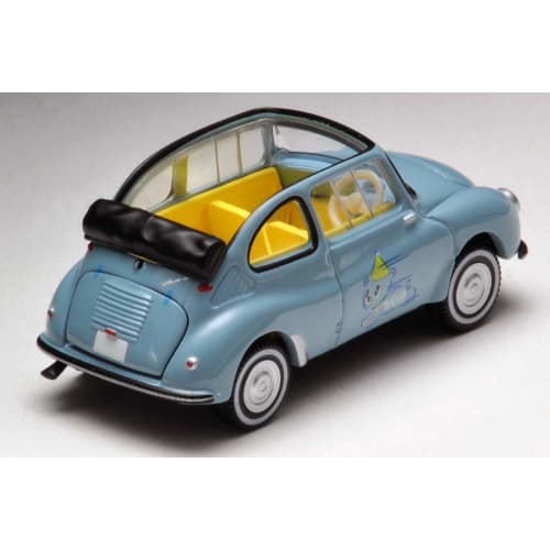 Tomica Limited Vintage Neo TLV X Subacomi 1/64 Scale Subaru 360 Convertible 1961 Light Blue Finished Model