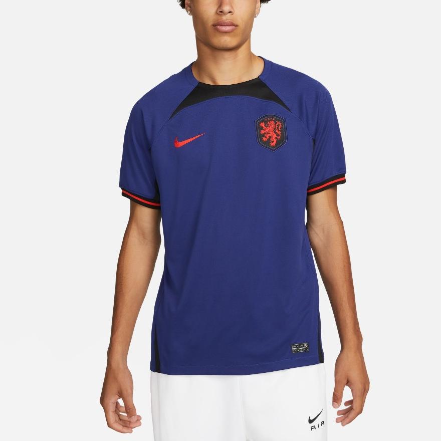 Nike Нидерланды 2022/23 Стадионный выездной футбольный джерси Dri FIT DN0693-455