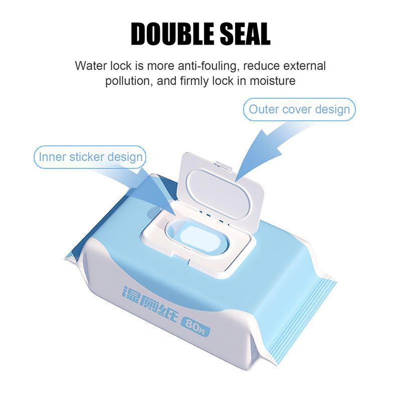 Влажные салфетки смываемые нетканые салфетки для лица для взрослых и домашнего использования для пожилых людей салфетки для ванной комнаты безопасны для септиков и канализации