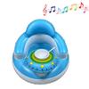 Cartoon Infant Inflatable Seating Chair Self-Inflatable Children Bath Stool  Bedroom Use