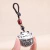 Плетеные веревочные брелки Брелок с кошкой-манеки для автомобиля Подвеска для нового автомобиля