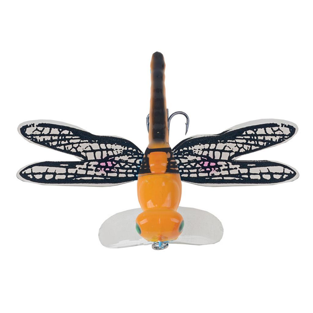 7g Insect Fly Fishing Lure with Double-Skirted Wings Trolling Hard Lure Trout Popper Artificial Lure for Outdoor Lure Fishing