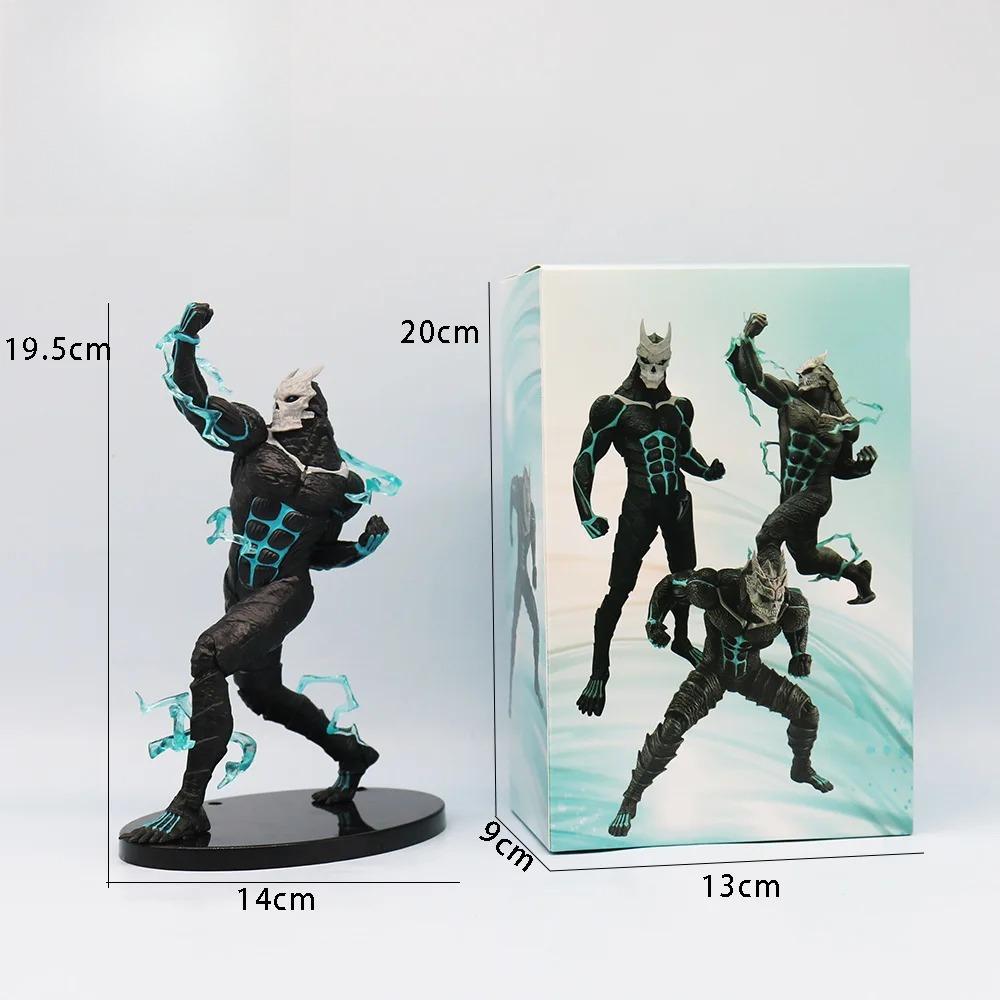 19.5CM Anime kaiju No.8 Figure Monster Anime Characteristics of Standing Posture And Punching Model Toy Gift Action Figure PVC