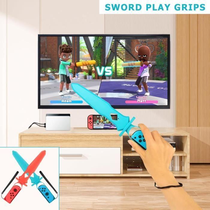 Kit d'accessoires de sport - nintendo - switch - 20 en 1 - compatible avec mario - confortable et ergonomique