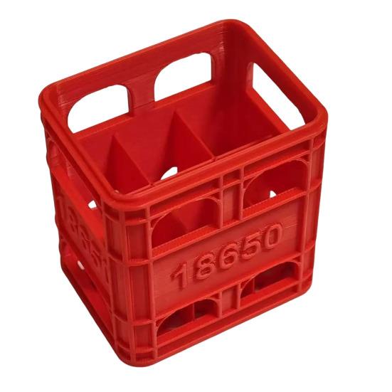 Коробка для хранения батареек с надежной защелкой, компактный органайзер для батареек